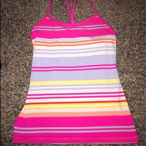 Colorful Lululemon Tank Top Size 12